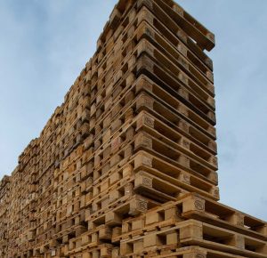 tower of pallets